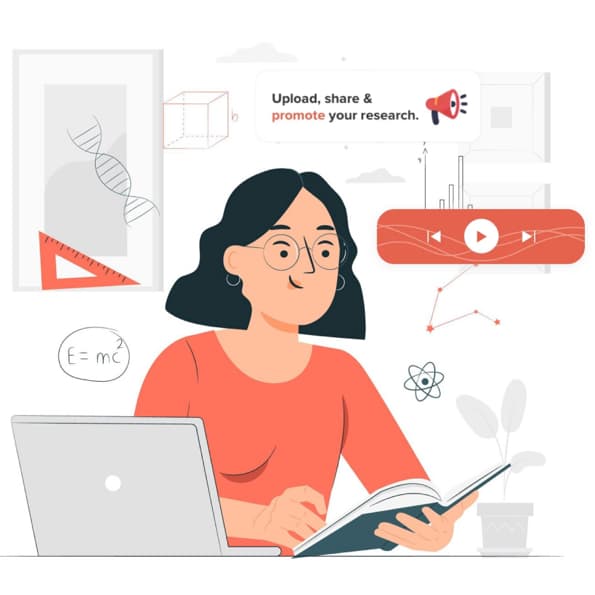 Easily upload and share your research through engaging audio briefs, making your work accessible to a broader audience.