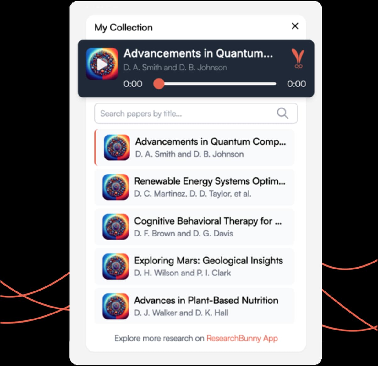 Most readers skim and leave. With our chat and collection widgets, you can turn your research into a conversation and keep your audience engaged for longer.