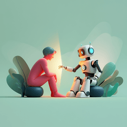 Attachment to robots and therapeutic efficiency in mental health