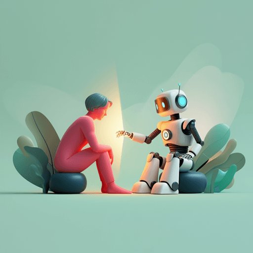 Attachment to robots and therapeutic efficiency in mental health