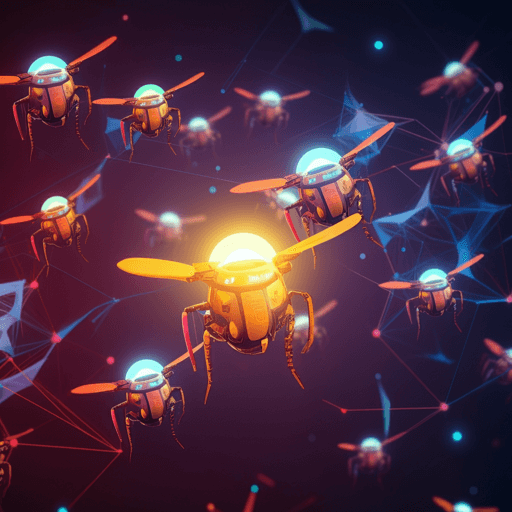 Knowledge Sharing in Swarms Realized by Artificially Empathetic Communication