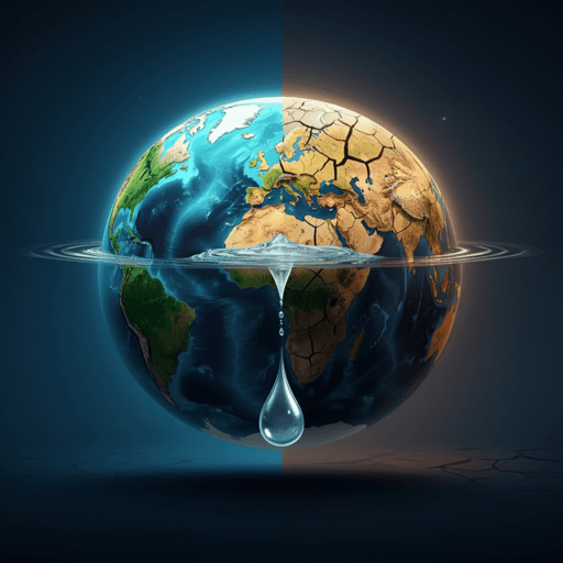 Unprecedented continental drying, shrinking freshwater availability, and increasing land contributions to sea level rise