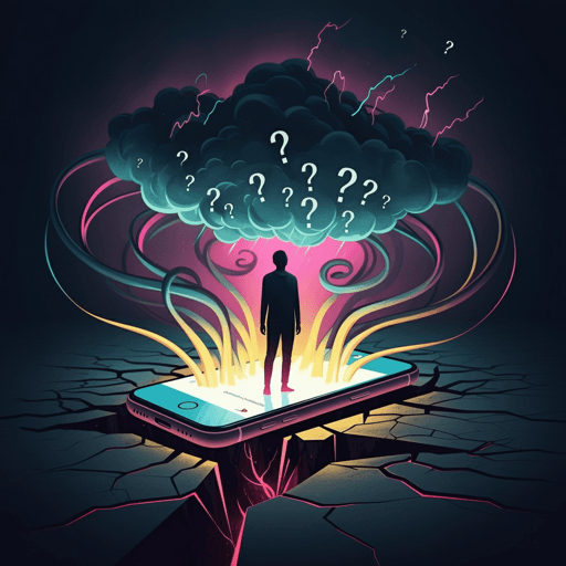 'I cannot see ahead': psychological distress, doomscrolling and dark future among adult survivors following M_w 7.7. and 7.6 earthquakes in Türkiye
