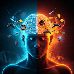 Explicit and implicit effects of gaming content on social media on the behavior of young adults