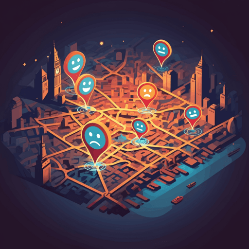 A city-wide examination of fine-grained human emotions through social media analysis