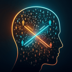 Distance and grid-like codes support the navigation of abstract social space in the human brain