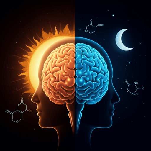 Circadian rhythms tied to changes in brain morphology in a densely-sampled male