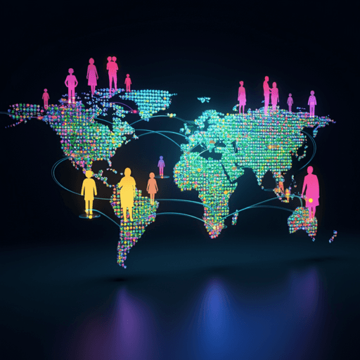 Global divergence in urban demographic change and migration patterns