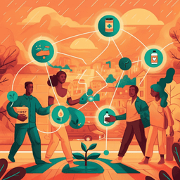 Untapped capacity of place-based peer-to-peer resource sharing for community resilience