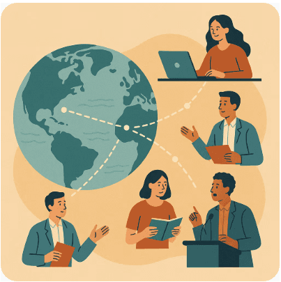 Researchers connecting across the globe