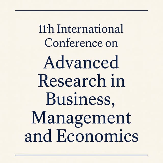 11th International Conference on Advanced Research in Business, Management and Economics
