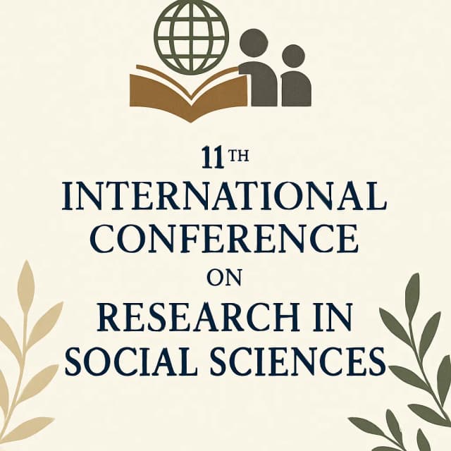 11th International Conference on Research in Social Sciences