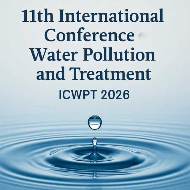 11th International Conference on Water Pollution and Treatment (ICWPT 2026)
