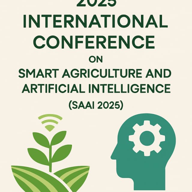 2025 International Conference on Smart Agriculture and Artificial Intelligence(SAAI 2025)