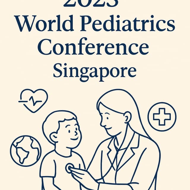 2025 World Pediatrics Conference Singapore