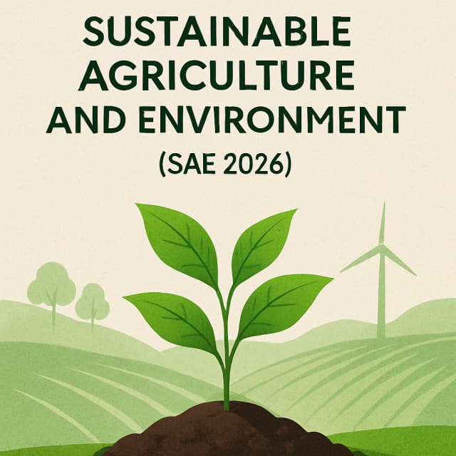 2026 Int'l Conference on Sustainable Agriculture and Environment(SAE 2026)