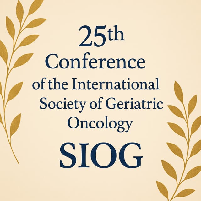 25th Conference of the International Society of Geriatric Oncology (SIOG)