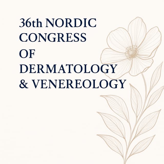 36th Nordic Congress of Dermatology & Venereology
