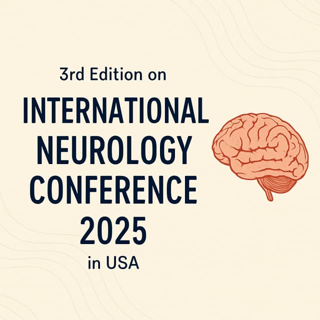 3rd Edition on International Neurology Conference 2025 in USA