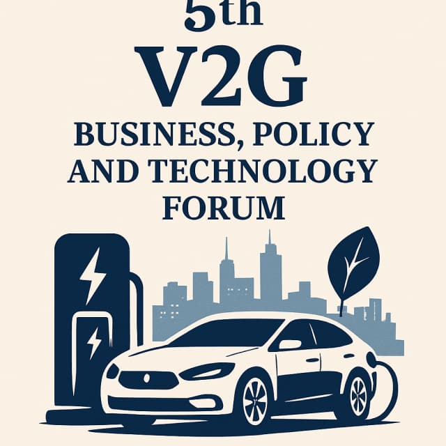 5th V2G Business, Policy and Technology Forum