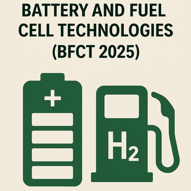 The 6th Int'l Conference on Battery and Fuel Cell Technologies(BFCT 2025)