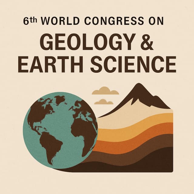 6th world Congress on Geology & Earth Science