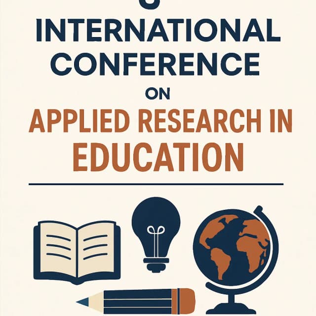 8th International Conference on Applied Research in Education