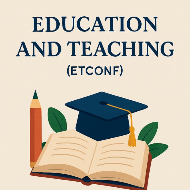 8th World Conference on Education and Teaching (ETCONF)