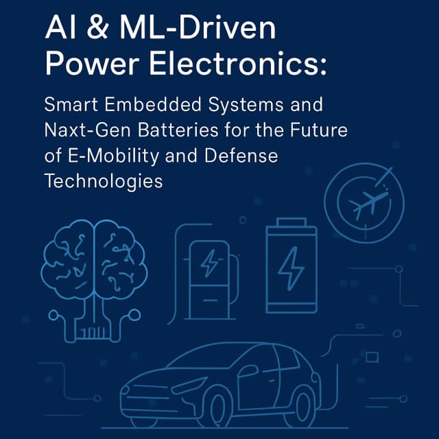 AI & ML-Driven Power Electronics: Smart Embedded Systems and Next-Gen Batteries for the Future of E-Mobility and Defense Technologies