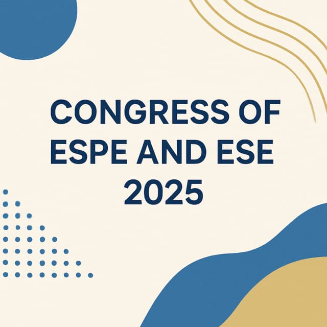 Congress of ESPE and ESE 2025