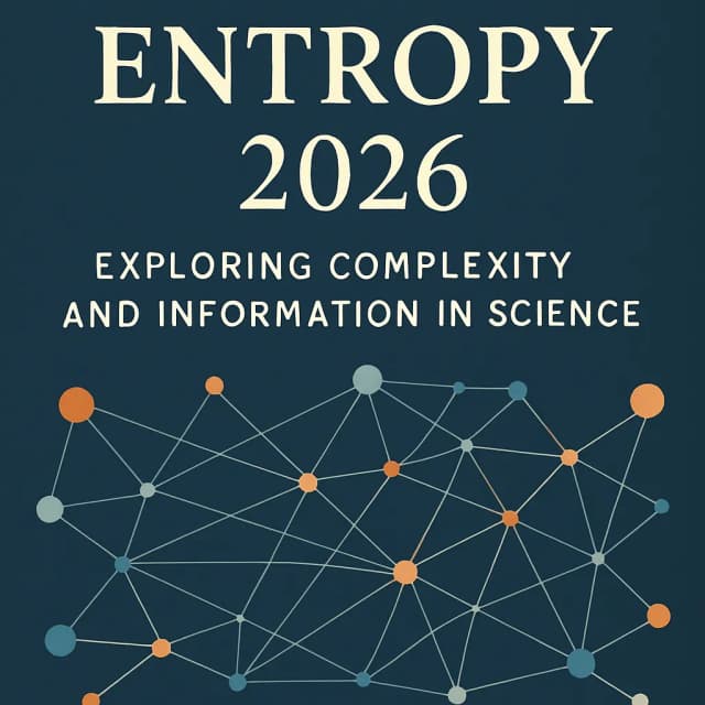 Entropy 2026: Exploring Complexity and Information in Science