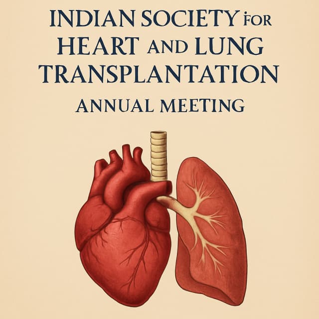 Indian Society for Heart and lung Transplantation Annal Meeting