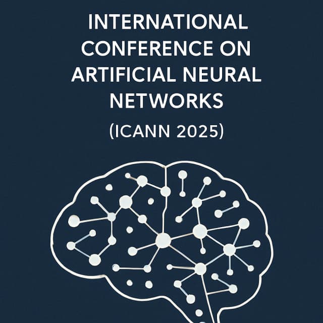 International Conference on Artificial Neural Networks (ICANN 2025)