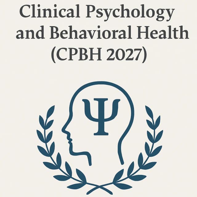 Int'l Conference on Clinical Psychology and Behavioral Health(CPBH 2027)