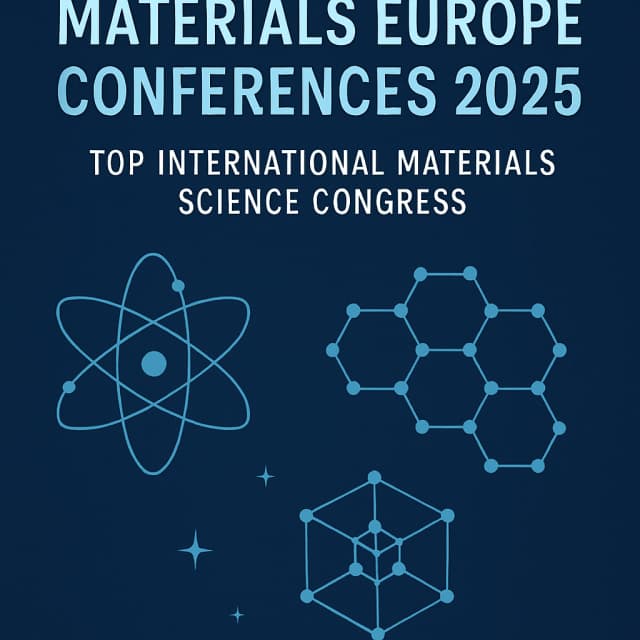 Materials Europe Conferences 2025 | Top International Materials Science Congress