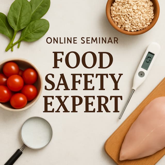 Online seminar: Food Safety Expert