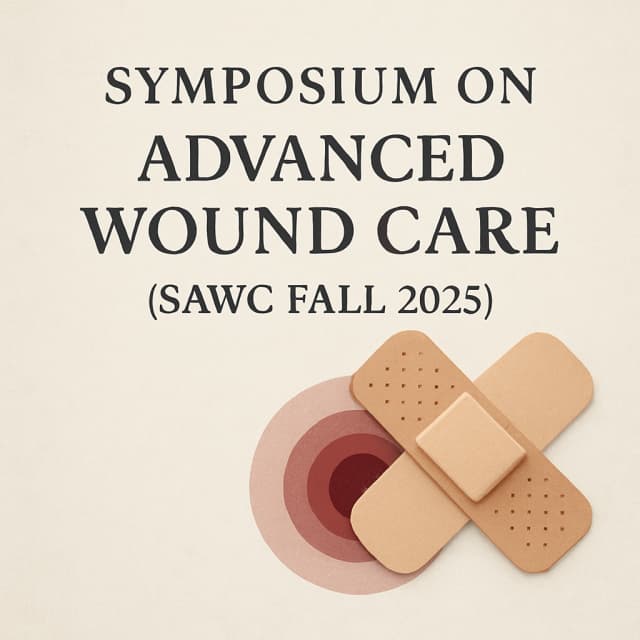 Symposium on Advanced Wound Care (SAWC Fall 2025)