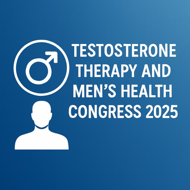 Testosterone Therapy and Men’s Health Congress 2025