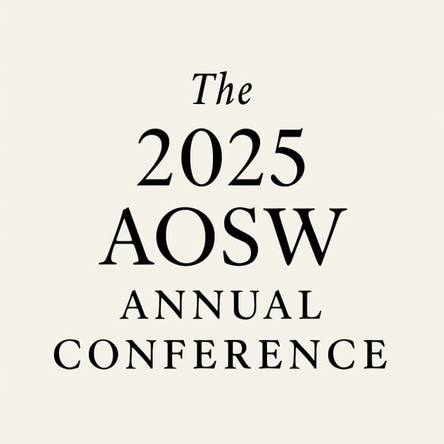 the 2025 AOSW Annual Conference