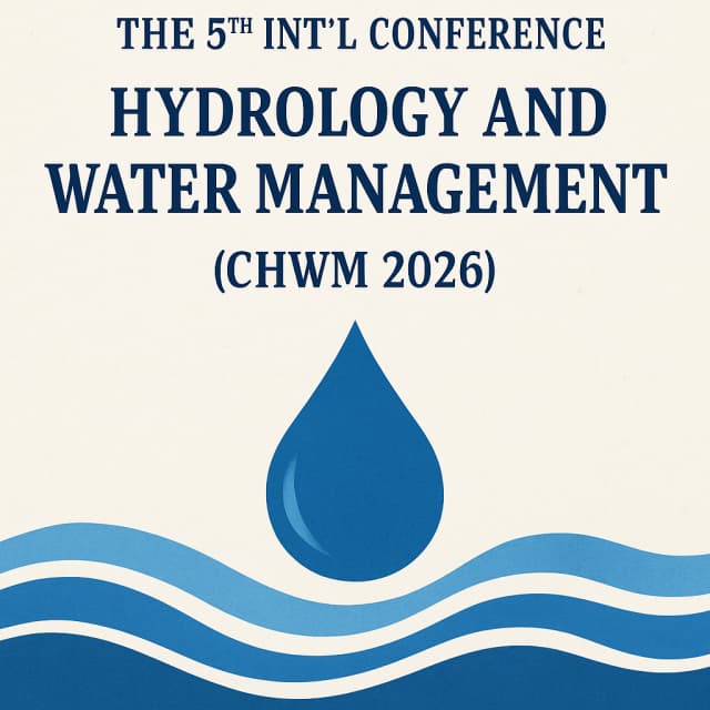 The 5th Int'l Conference on Hydrology and Water Management(CHWM 2026)