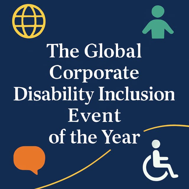 The Global Corporate Disability Inclusion Event of the Year