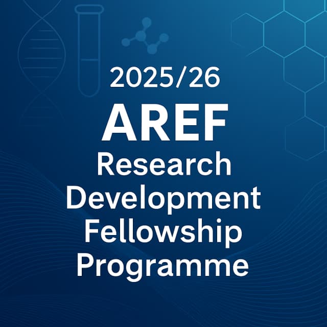 2025/26 AREF Research Development Fellowship Programme