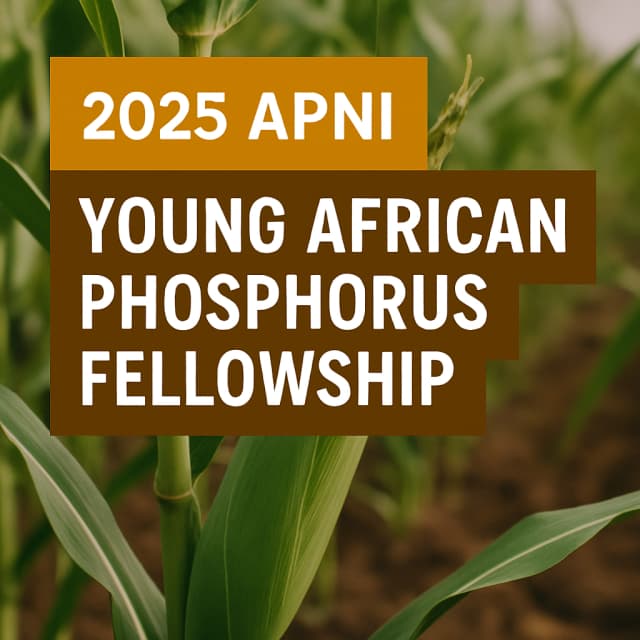 2025 APNI Young African Phosphorus Fellowship