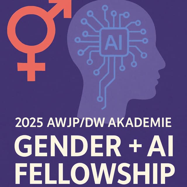 2025 AWJP/DW Akademie Gender + AI Fellowship