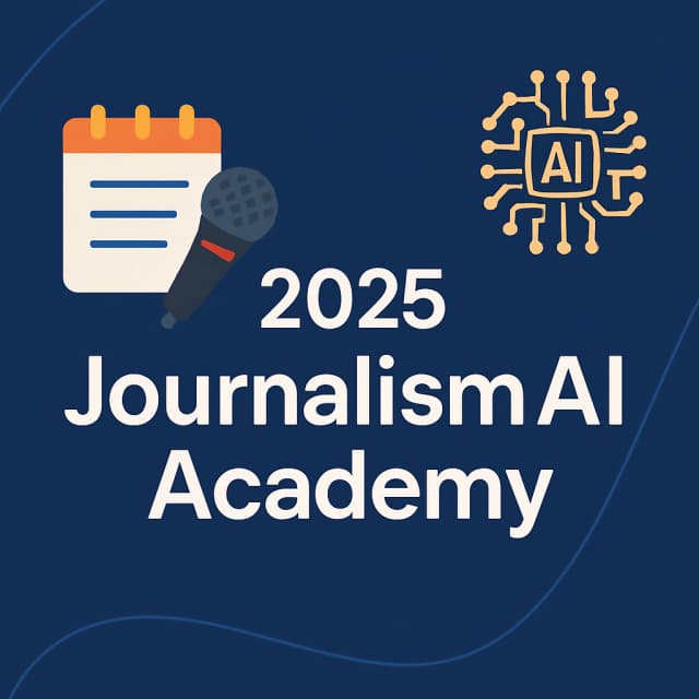 2025 JournalismAI Academy