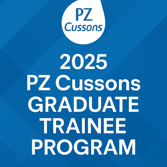 2025 PZ Cussons Graduate Trainee Program
