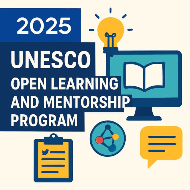 2025 UNESCO Open Learning and Mentorship Program