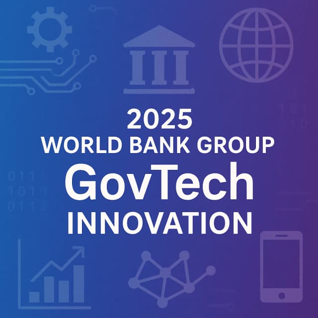 2025 World Bank Group GovTech Innovation