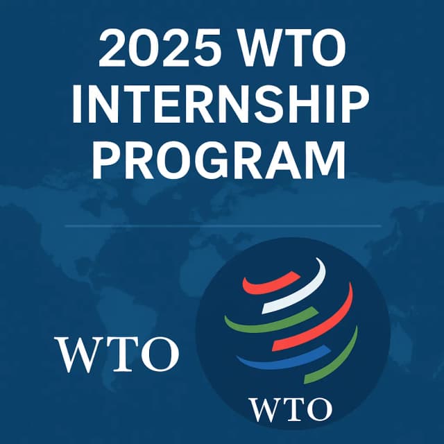 2025 WTO Internship Program