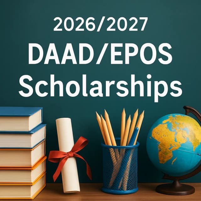 2026/2027 DAAD/EPOS Scholarships